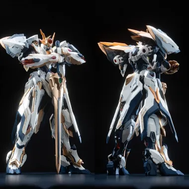 Mô hình lắp ráp, Đồ chơi lắp ráp YingLong Nguyên Linh Hoàng Đế 1/100 tinh xảo - Fox Gundam Store