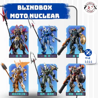 Set 6 hộp Blind Box Lắp Ráp, Mô hình lắp ráp Anh Hùng Đầu Tiên Của Tôi MOTO NUCLEAR-Fox Gundam Store