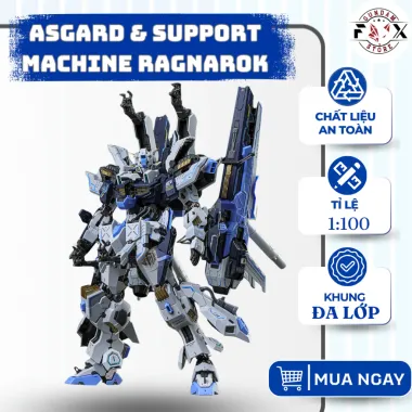 Mô Hình Lắp Ráp 1/100 Asgard & Support Machine Ragnarok | Fox Gundam Store